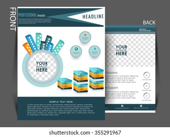 multipurpose business flyer, vector eps10 can be use for printing or marketing.
