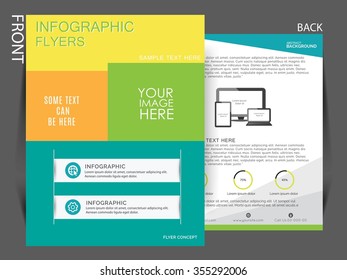 multipurpose business flyer, vector eps10 can be use for printing or marketing.