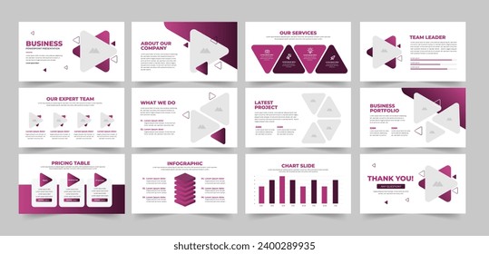  Multipurpose Business Presentation Template  or Startup Presentation Template 