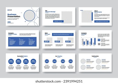 Multipurpose business presentation template. Use in Presentation, flyer and leaflet, company profile, marketing, advertising, annual report