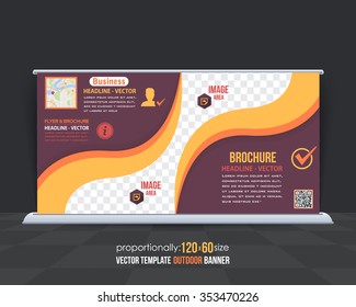 Multipurpose Business Theme Outdoor Banner Template, Advertising Design