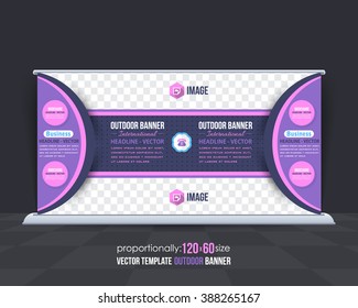 Multipurpose Business Theme Outdoor Banner, Advertising Template