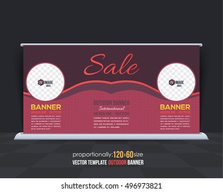 Multipurpose Business Theme Outdoor Banner Template, Shop Advertising Design