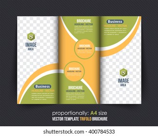 Multipurpose Business Tri-fold Brochure, Catalog Vector Design