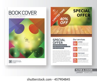 Multipurpose corporate business flyer layout template design. Suitable for leaflet, flyer, brochure, book cover and annual report. Layout in A4 size with bleeds.