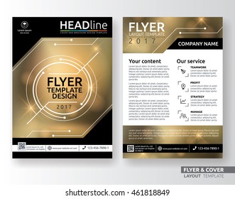 Multipurpose corporate business flyer layout template design. Suitable for leaflet, flyer, brochure, book cover and annual report. Layout in A4 size with bleeds.