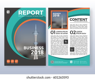 Multipurpose corporate business flyer layout design. Suitable for flyer, brochure, book cover and annual report. Turquoise color scheme in A4 size layout template background with bleeds.