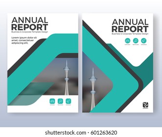 Multipurpose corporate business flyer layout design. Suitable for flyer, brochure, book cover and annual report. Turquoise color scheme in A4 size layout template background with bleeds.