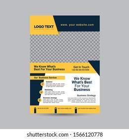 Multipurpose Corporate Flyer, Illustrator Design Template, 