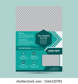 Multipurpose Corporate Flyer, Illustrator Design Template, 