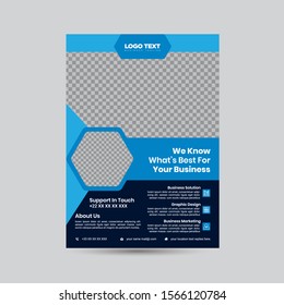 Multipurpose Corporate Flyer, Illustrator Design Template, 