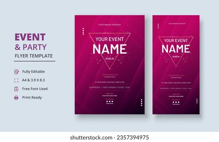 Multipurpose Event Flyer, Multipurpose Party Flyer, Event poster, Event Poster, Tournament Flyer, Concert poster, Festival banner, Auction banner, DL Flyer, Banner Poster