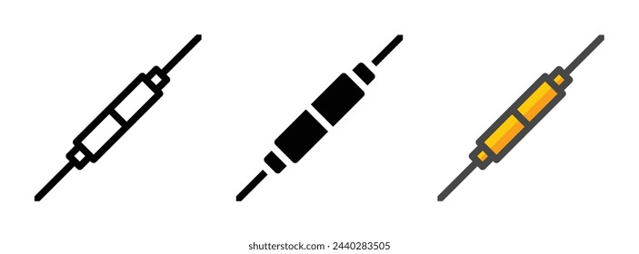 Multipurpose jack vector icon in outline, glyph, filled outline style. Three icon style variants in one pack.