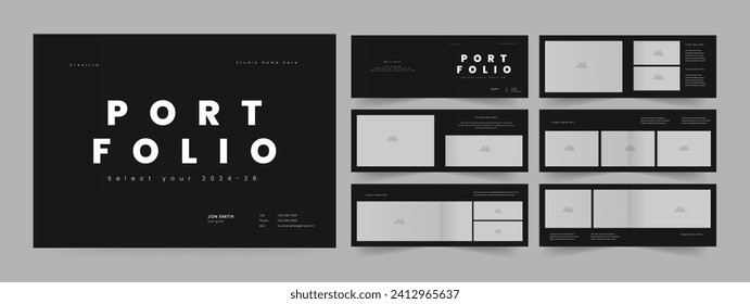 Multipurpose Landscape Portfolio Layout Template