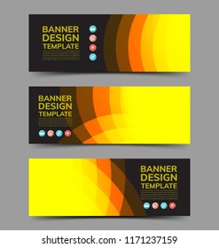 Multipurpose layout design.  Banner template background .