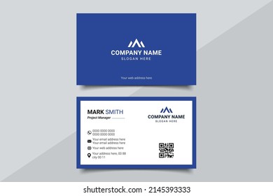 Multipurpose Modern business card Design Template Double side with black, white, red, Green and yellow color elegant professional. Stationery Items. Simple Business Card background