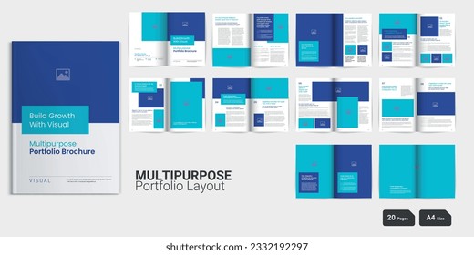Multipurpose Portfolio Design Architect Portfolio Layout Design Portfolio Layout
