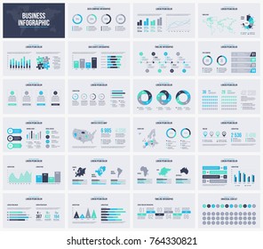 Multipurpose presentation vector template infographic 