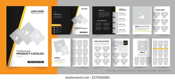 Multipurpose product Catalog or catalogue design