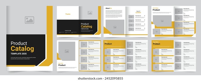 Multipurpose Product Catalog or catalogue template design