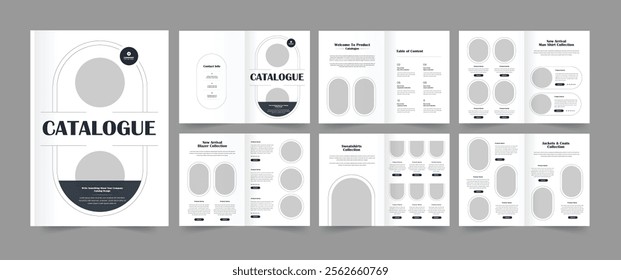 Multipurpose Product Catalog, Catalogue Template, Fashion Product Catalogue, 12 pages Catalog Layout 