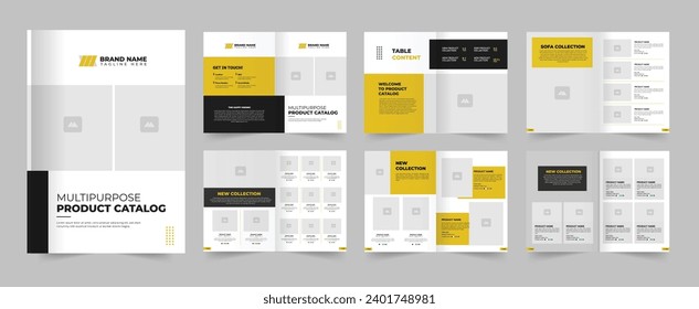 Multipurpose Product Catalog Layout Template.