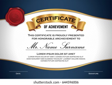 certificate design