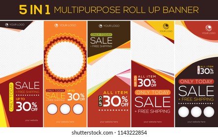 Multipurpose roll up banner, suitable for your promotion and product display