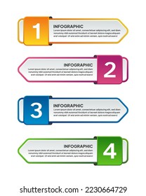Multipurpose Simple Vector Infographic Template
