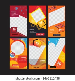 Multipurpose Social Media Banner Kit Booster, Stylish Design Vector Template