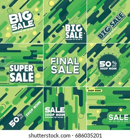Multipurpose social media kit background. Suitable for your product promotion