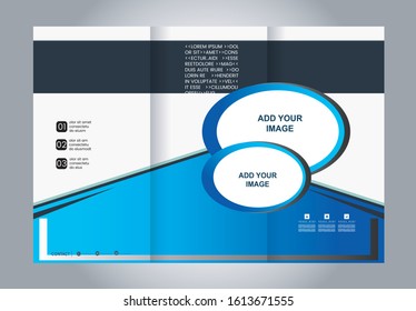 Multipurpose Tri-fold Brochure and Catalog Vector Design
