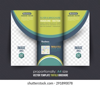 Multipurpose Tri-fold Brochure and Catalog Vector Design