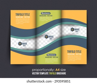 Multipurpose Tri-fold Brochure and Catalog Vector Design