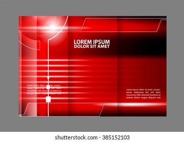 Multipurpose Tri-fold Brochure and Catalog Vector Design 
