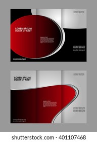Multipurpose Tri-fold Brochure and Catalog Vector Design
