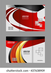 Multipurpose Tri-fold Brochure and Catalog Vector Design
