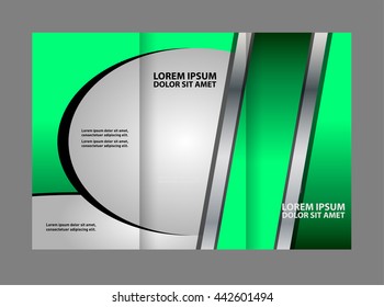 Multipurpose Tri-fold Brochure and Catalog Vector Design
