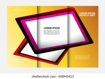 Multipurpose Tri-fold Brochure and Catalog Vector Design
