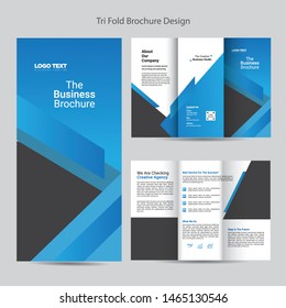 Multipurpose Trifold Brochure Templates, Vector design