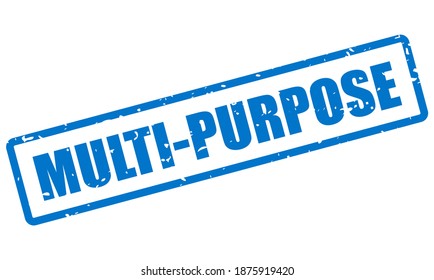 Sello vectorial multipropósito aislado en fondo blanco