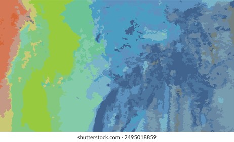 Multishade Abstract watercolor texture background