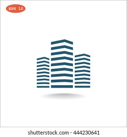 Multistory building icon