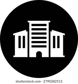 Multistory Building Icon Commercial Real Estate Architecture