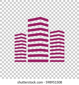 Multistory building icon Vector. 
