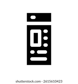 multitask glyph icon. Strong and solid vector icon for websites, mobile interfaces, presentations, and visual branding. High quality and easy to edit.