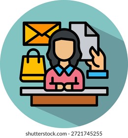 Multitasking Icon isometric Vector Illustration