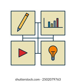 Multitasking Skill for Productivity Icon