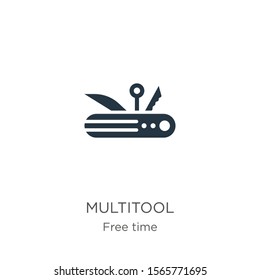 Multitool icon vector. Trendy flat multitool icon from free time collection isolated on white background. Vector illustration can be used for web and mobile graphic design, logo, eps10