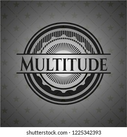 Multitude black emblem